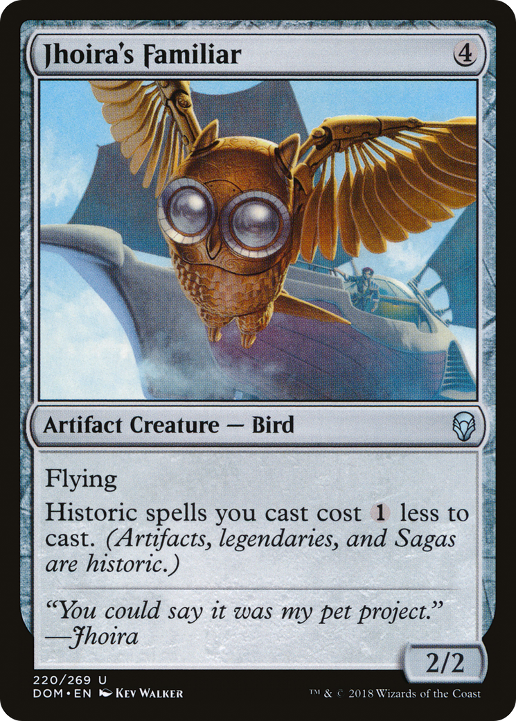 Jhoira's Familiar (220) - Dominaria Foil