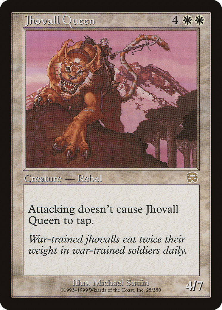 Jhovall Queen (025) - Mercadian Masques