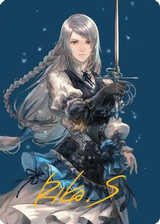 Jill, Shiva's Dominant (043s) Gold-Stamped - Art Series: FINAL FANTASY