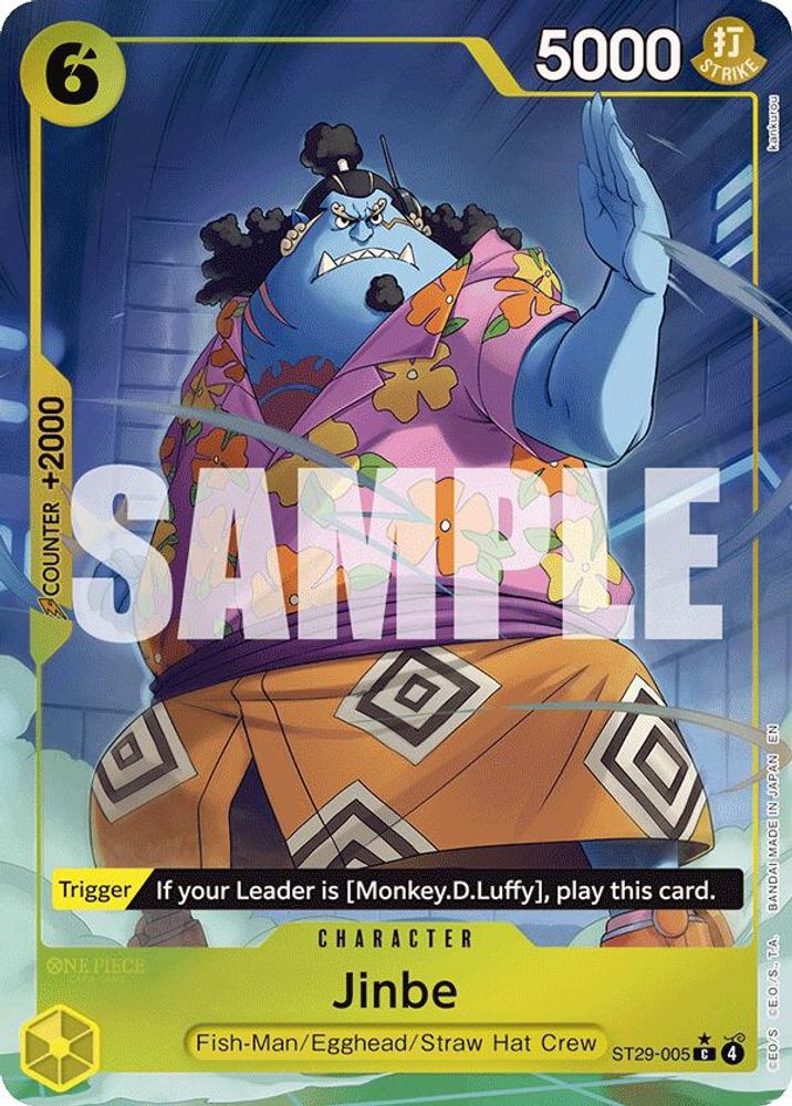 Jinbe (Full Art) (ST29-005) Foil