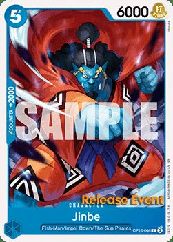 Jinbe (OP16-046) Release Event Cards