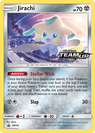 Jirachi (SM161) Holofoil - Black Star Promos