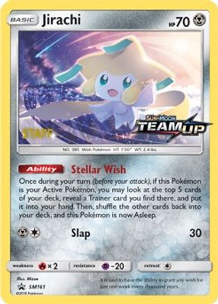 Jirachi (SM161) Holofoil - Black Star Promos