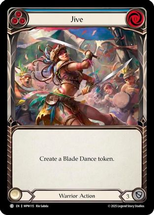 Jive (Blue) (MPW115) - Mastery Pack Warrior