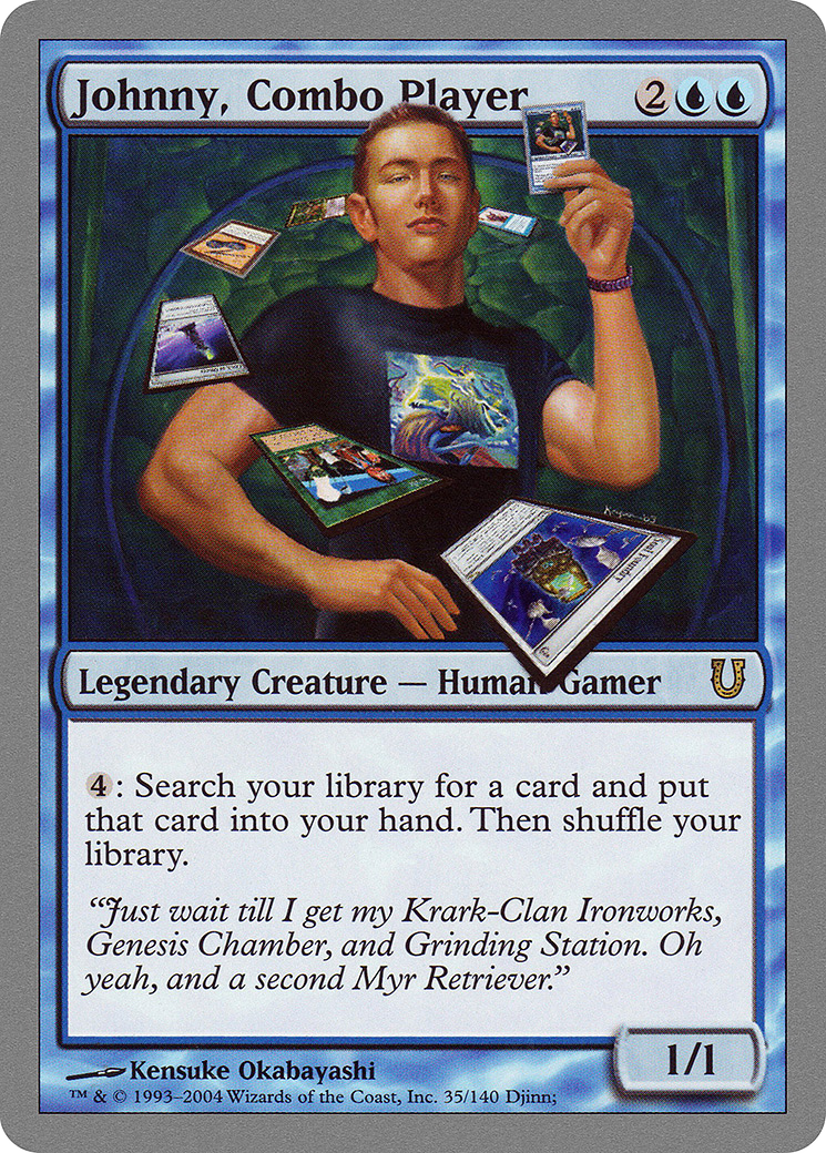 Johnny, Combo Player (035) - Unhinged