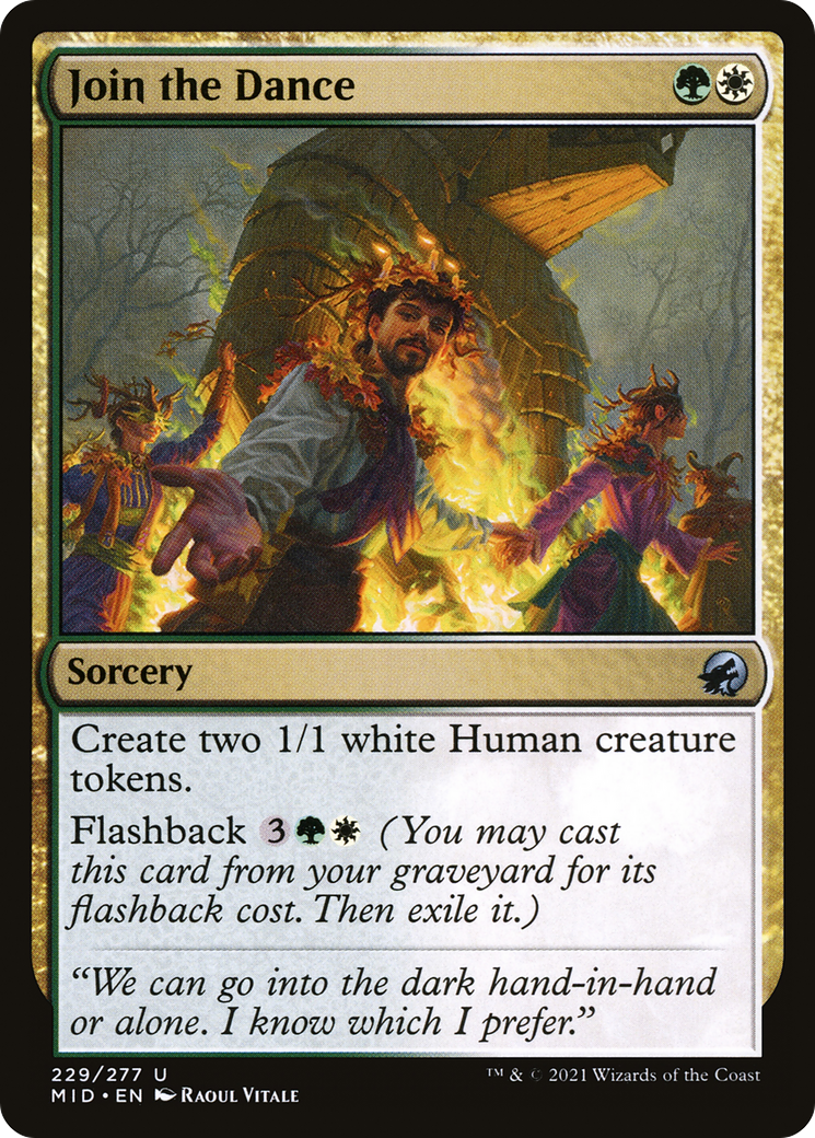 Join the Dance (229) - Innistrad: Midnight Hunt Foil