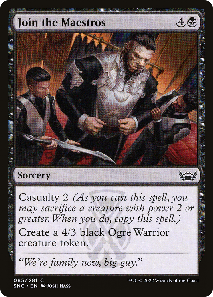 Join the Maestros (085) - Streets of New Capenna Foil