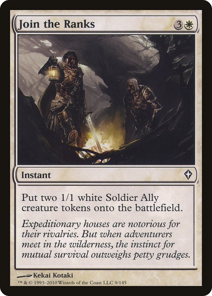 Join the Ranks (009) Foil - Worldwake