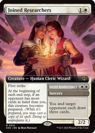 Joined Researchers (Extended Art) (312) - Secrets of Strixhaven