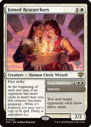 Joined Researchers // Rendezvous (Promo Pack) (023) Foil - Secrets of Strixhaven