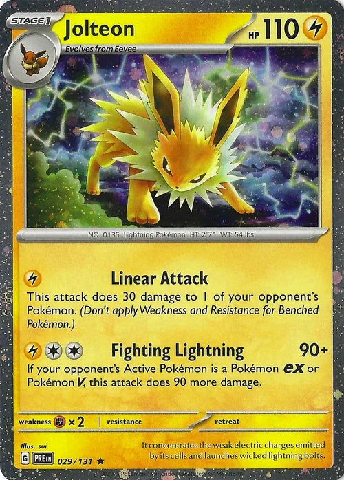 Jolteon (Cosmos Holo) (Costco Exclusive) (29) Holofoil - Miscellaneous Cards & Products
