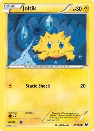 Joltik (42) Reverse Holofoil - Dark Explorers