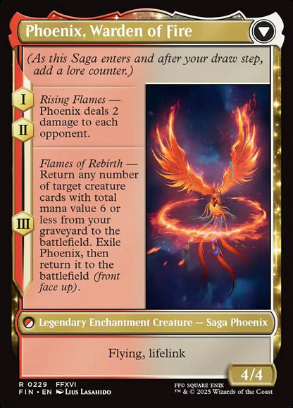 Joshua, Phoenix's Dominant // Phoenix, Warden of Fire (229) - FINAL FANTASY