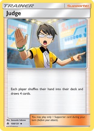 Judge (108) Reverse Holofoil - Forbidden Light