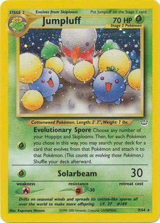 Jumpluff (9) (Unlimited) Holofoil - Neo Revelation
