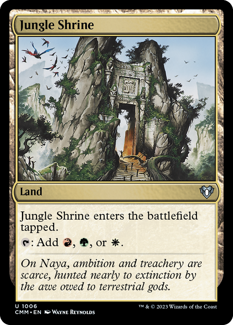 Jungle Shrine (1006) - Commander Masters