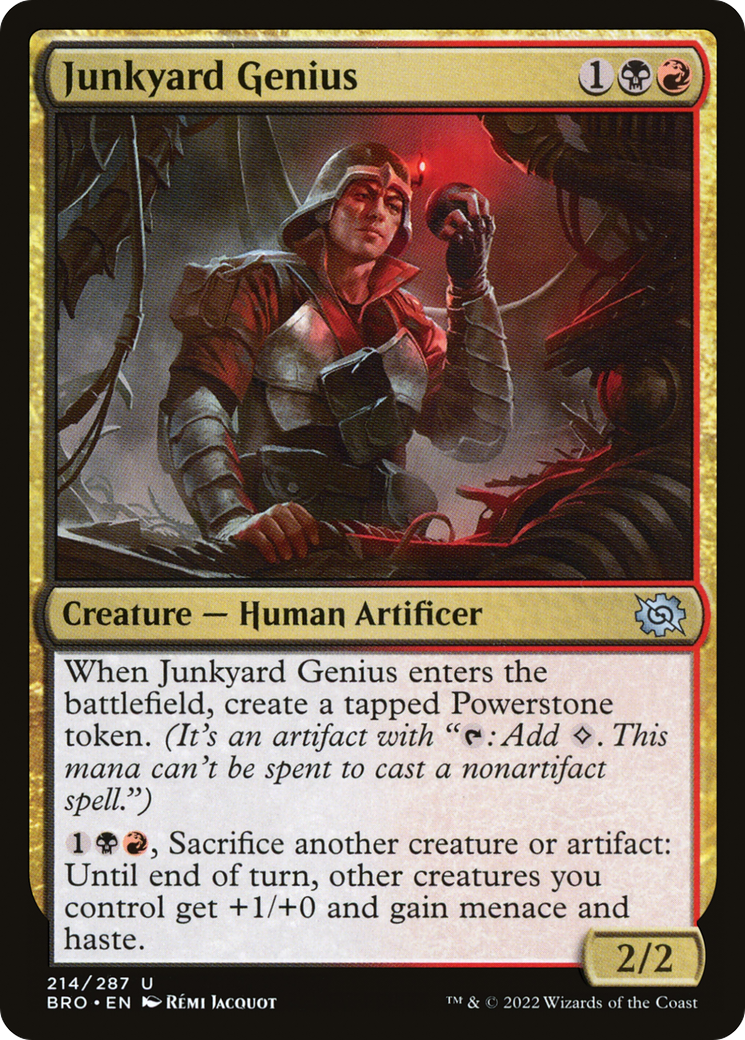 Junkyard Genius (214) - The Brothers' War Foil