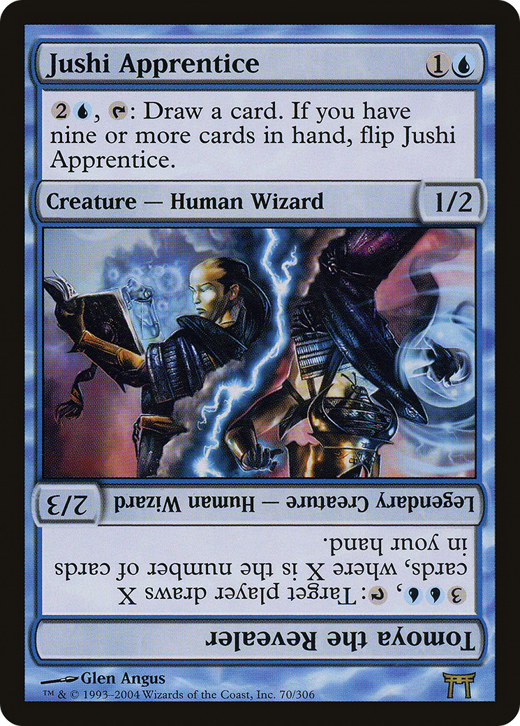 Jushi Apprentice // Tomoya the Revealer (070) - Champions of Kamigawa