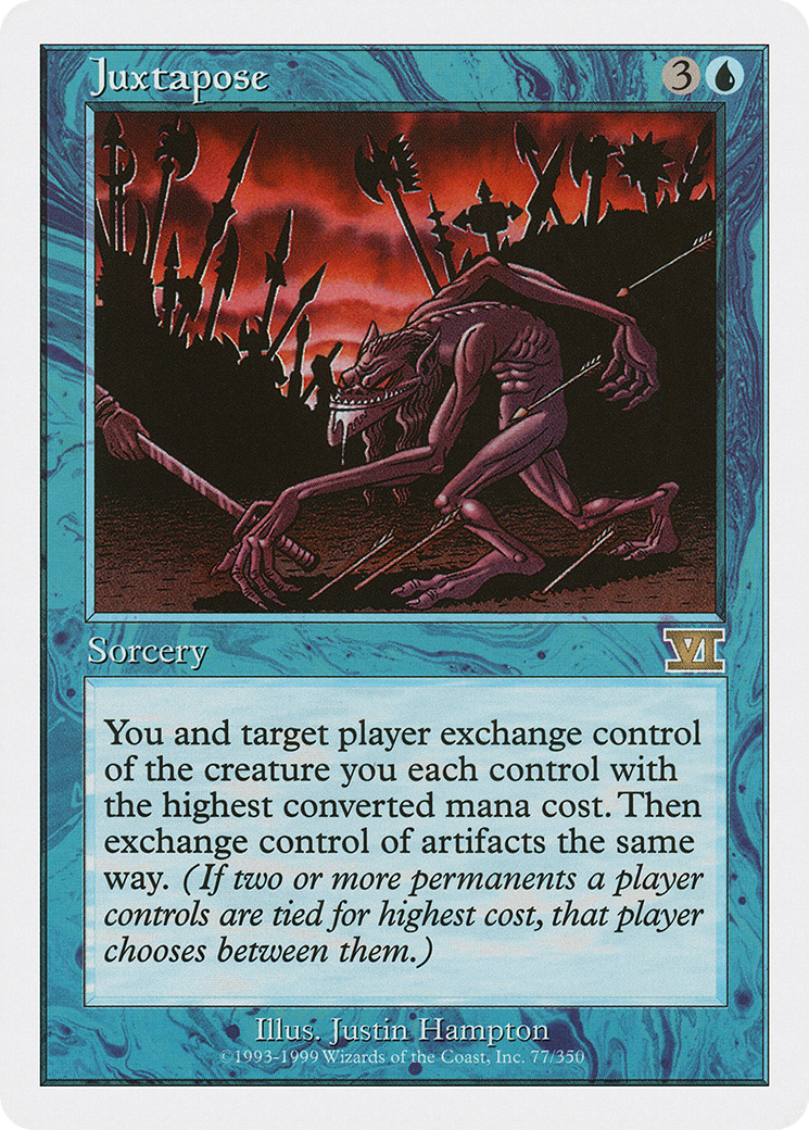 Juxtapose (077) - Classic Sixth Edition
