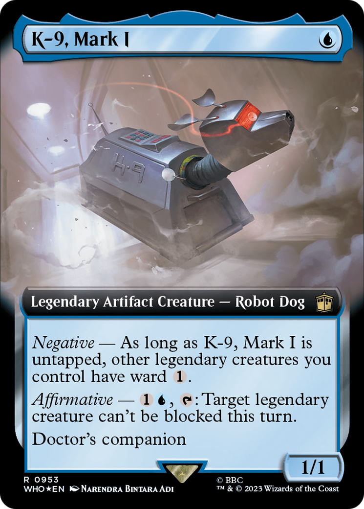 K-9, Mark I (Extended Art) (953) Surge Foil - Doctor Who