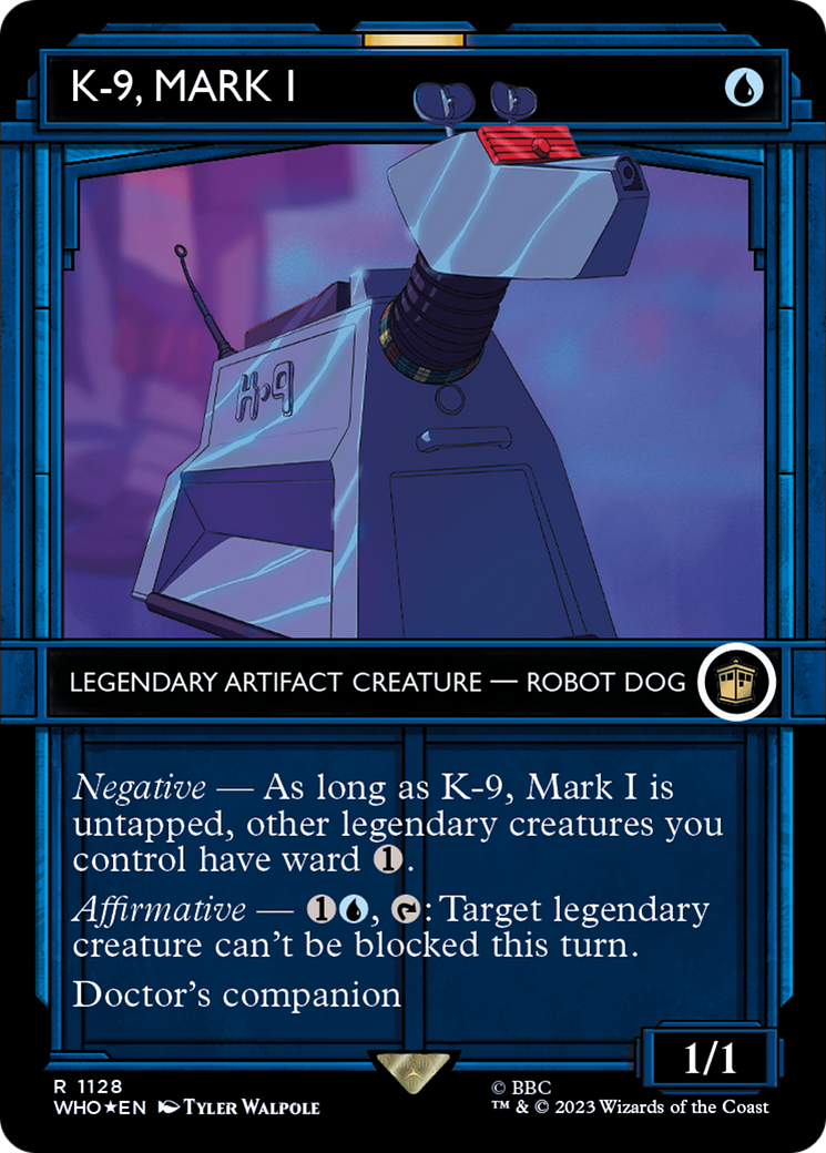 K-9, Mark I (Showcase) (1128) Surge Foil - Doctor Who