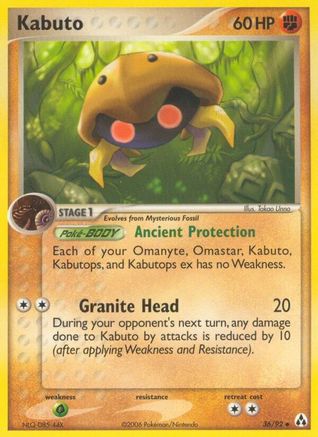 Kabuto (36) Reverse Holofoil - Legend Maker