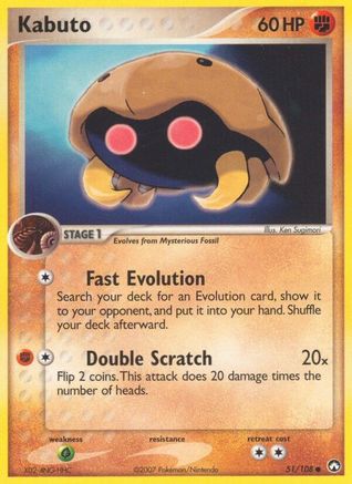 Kabuto (51) Reverse Holofoil - Power Keepers