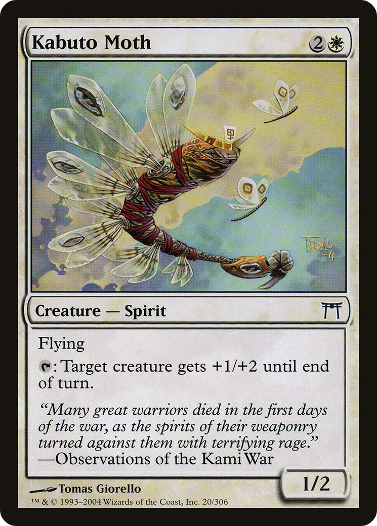 Kabuto Moth (020) - Champions of Kamigawa