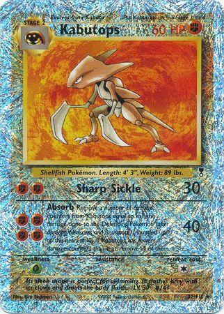 Kabutops (27) Reverse Holofoil - Legendary Collection