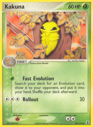 Kakuna (46) Reverse Holofoil - Delta Species