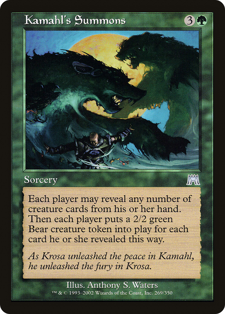 Kamahl's Summons (269) Foil - Onslaught