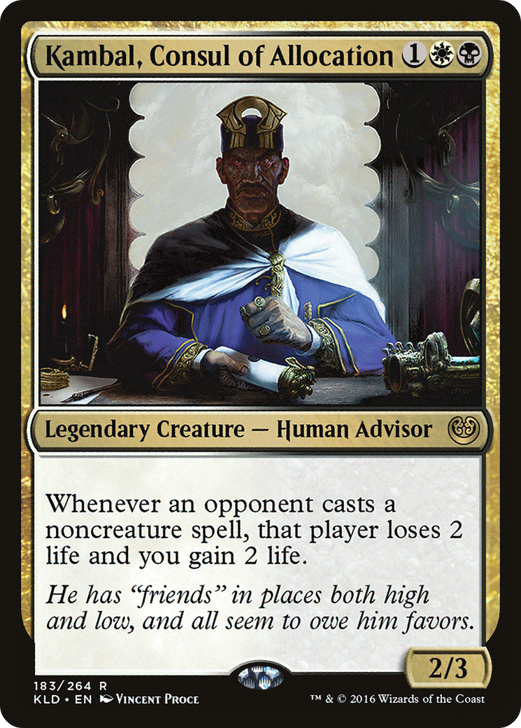 Kambal, Consul of Allocation (183) Foil - Kaladesh