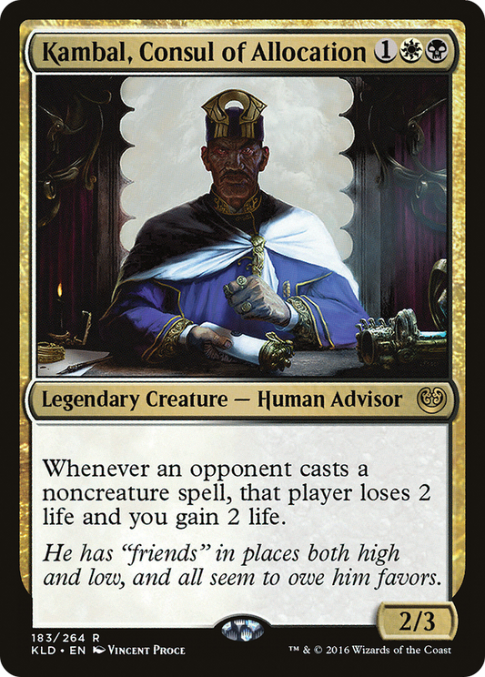 Kambal, Consul of Allocation (183) - Kaladesh