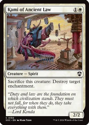 Kami of Ancient Law (150) - Commander: Secrets of Strixhaven