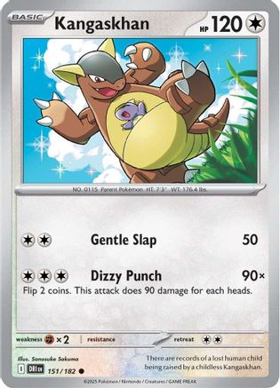 Kangaskhan (151) Reverse Holofoil - Destined Rivals