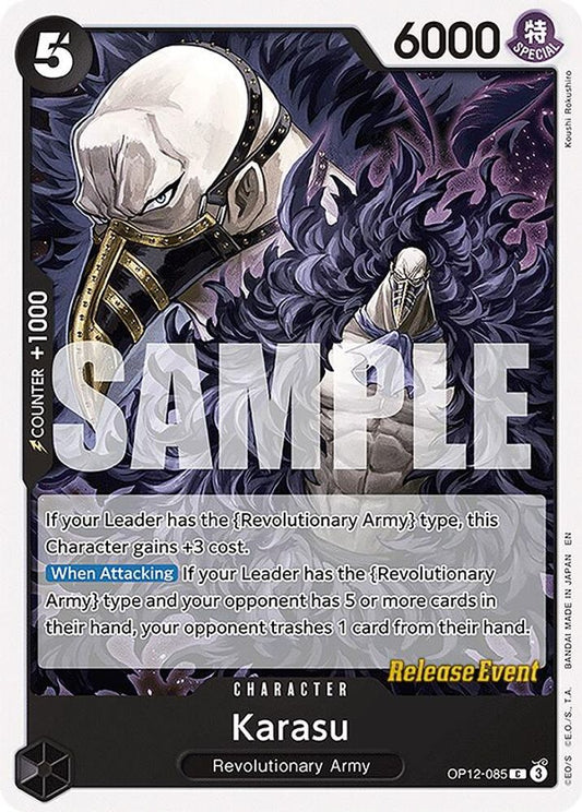 Karasu (OP12-085) Release Event Cards