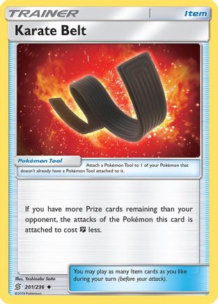 Karate Belt (201) Reverse Holofoil - Unified Minds