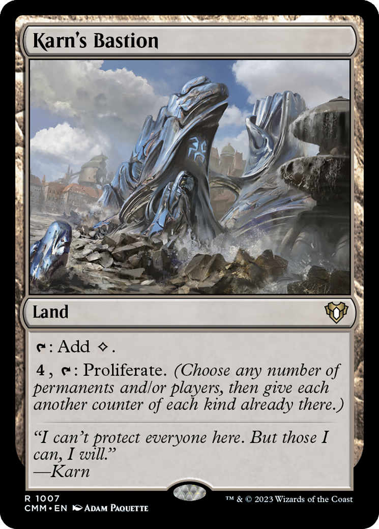 Karn's Bastion (1007) - Commander Masters