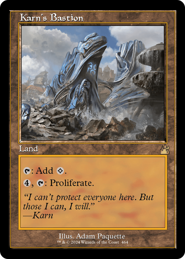 Karn's Bastion (Retro) (464) Foil - Ravnica Remastered