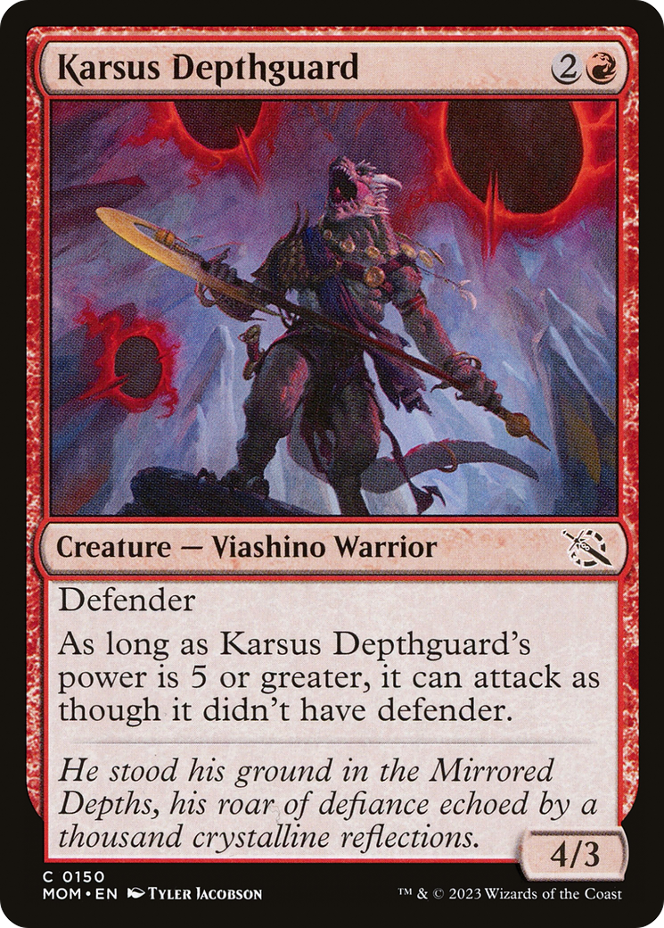 Karsus Depthguard (150) - March of the Machine Foil
