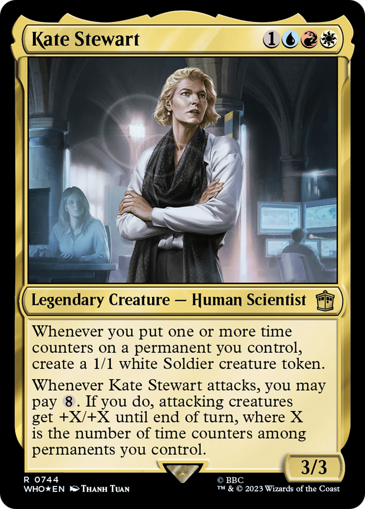 Kate Stewart (744) Surge Foil - Doctor Who