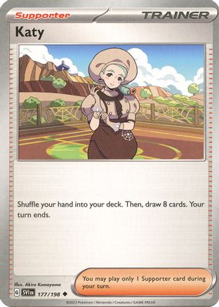 Katy (177) Reverse Holofoil - Scarlet & Violet