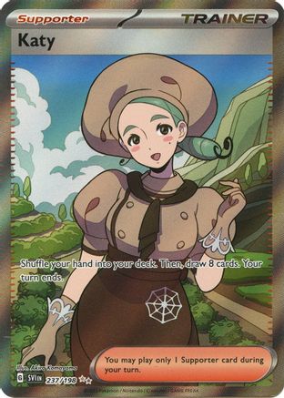 Katy (Full Art) (237) Holofoil - Scarlet & Violet