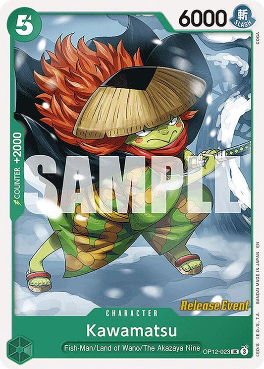 Kawamatsu (OP12-023) Release Event Cards