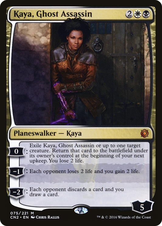 Kaya, Ghost Assassin (075) - Conspiracy: Take the Crown