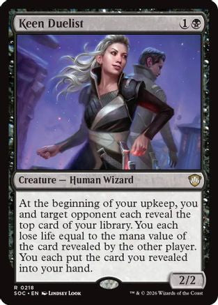 Keen Duelist (218) - Commander: Secrets of Strixhaven