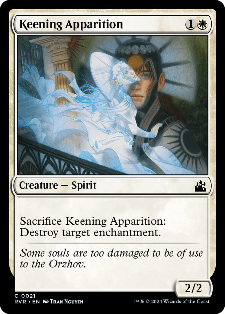 Keening Apparition (021) Foil - Ravnica Remastered