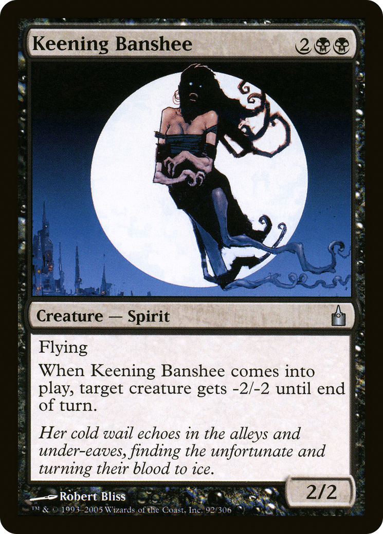Keening Banshee (092) Foil - Ravnica: City of Guilds