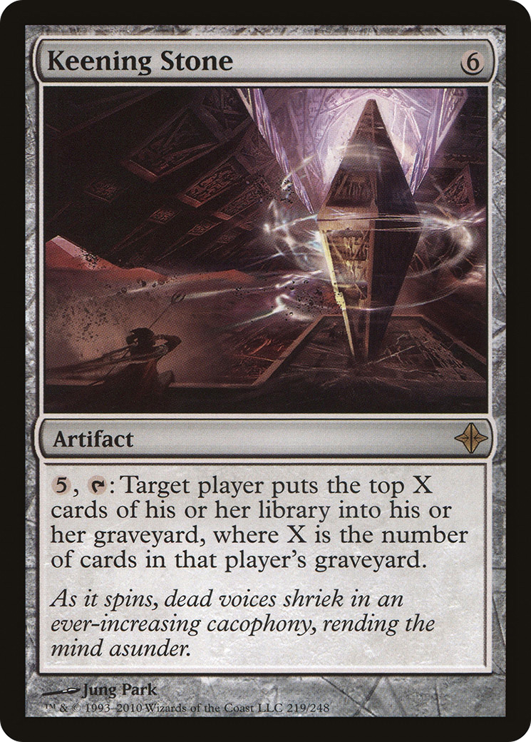 Keening Stone (219) Foil - Rise of the Eldrazi