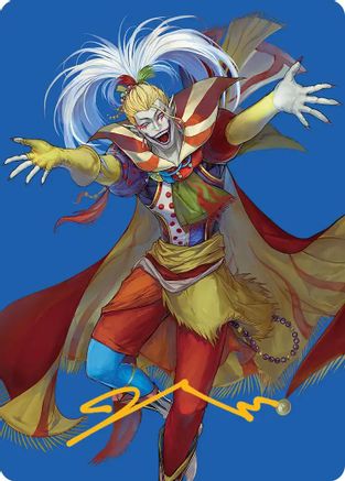 Kefka, Court Mage (046s) Gold-Stamped - Art Series: FINAL FANTASY